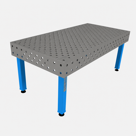 Tavolo da saldatura PRO 10 2000x1000 Ø28 Scacchiera