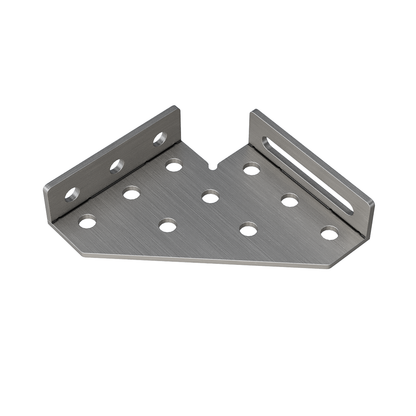 Morsetto Quadrato Sinistro 200x200x50 6 mm 