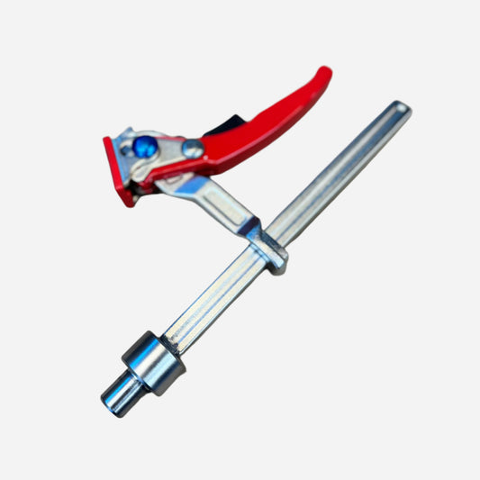 Morsetto di fissaggio con leva 80x250 Ø16