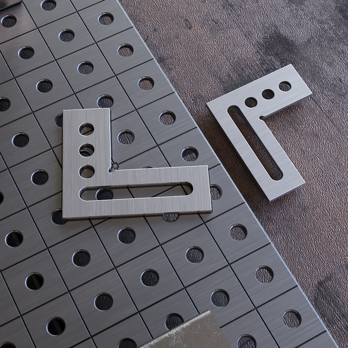Piatto Quadrato 150x125 6 mm 