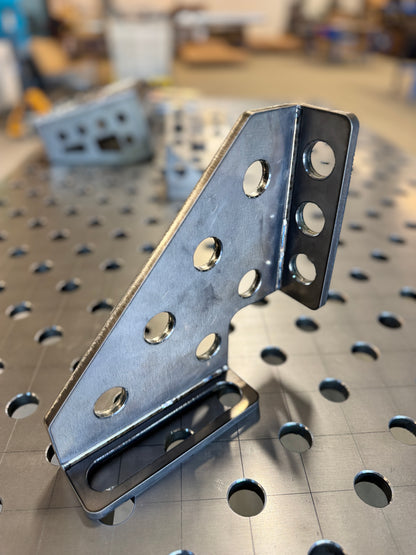 Clamping Square Right 250x250x60 Ø28 10 mm