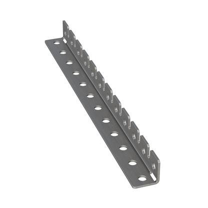 Angolo in metallo perforato 590x50x50 4 mm 
