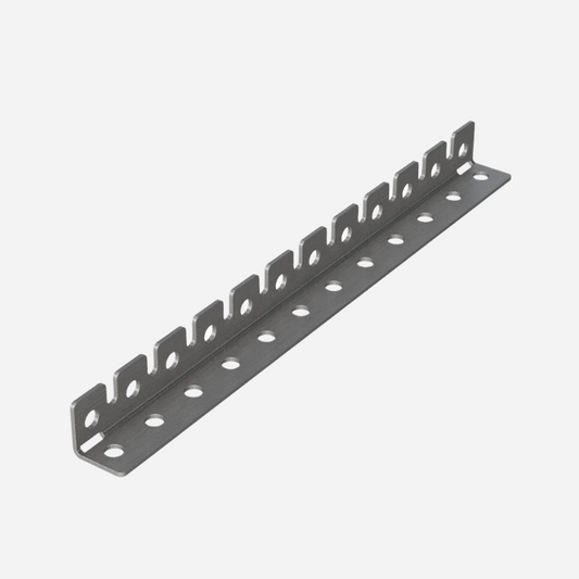 Angolo in metallo perforato 590x50x50 4 mm 