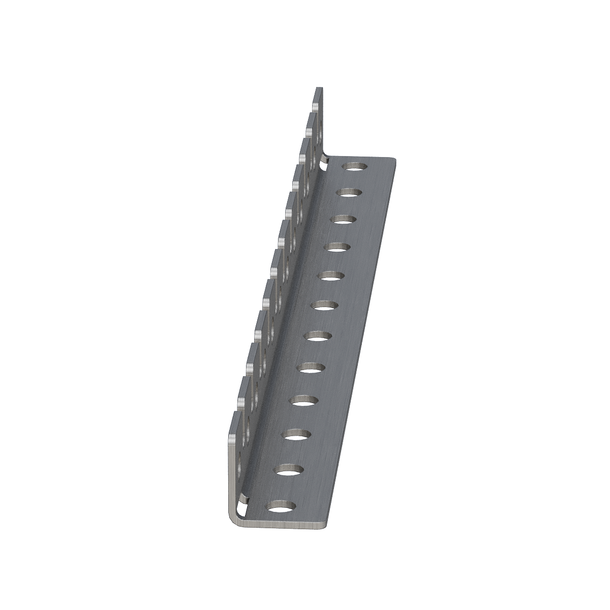 Angolo in metallo perforato 590x50x50 4 mm 