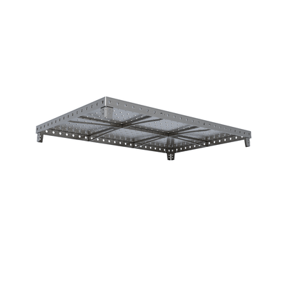 Piano del Tavolo da Saldatura MasterPlat MAX 1200x800 con Staffe d'Angolo 