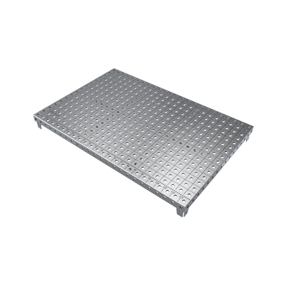 Piano del Tavolo da Saldatura MasterPlat MAX 1200x800 con Staffe d'Angolo 
