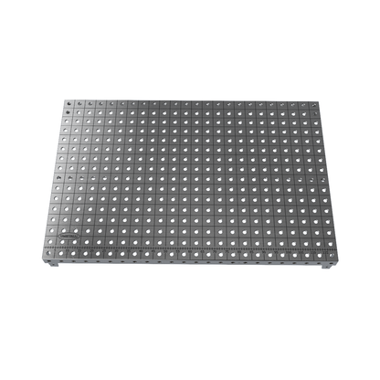 Piano del Tavolo da Saldatura MasterPlat MAX 1200x800 con Staffe d'Angolo 