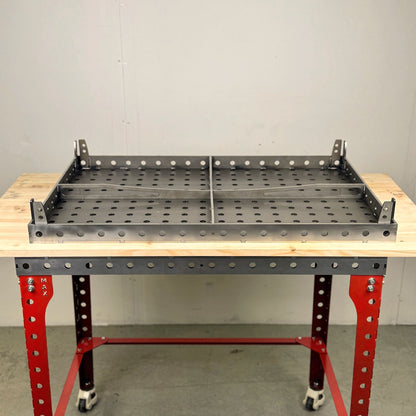 Piano di Saldatura MasterPlat MAX 900x600 con Staffe d'Angolo 