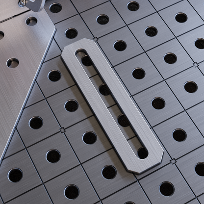 Barra di arresto universale 200x50 6 mm 