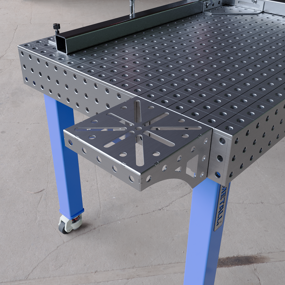 Vise Mount 01 250х250х150 4 mm Estensione del banco da lavoro 