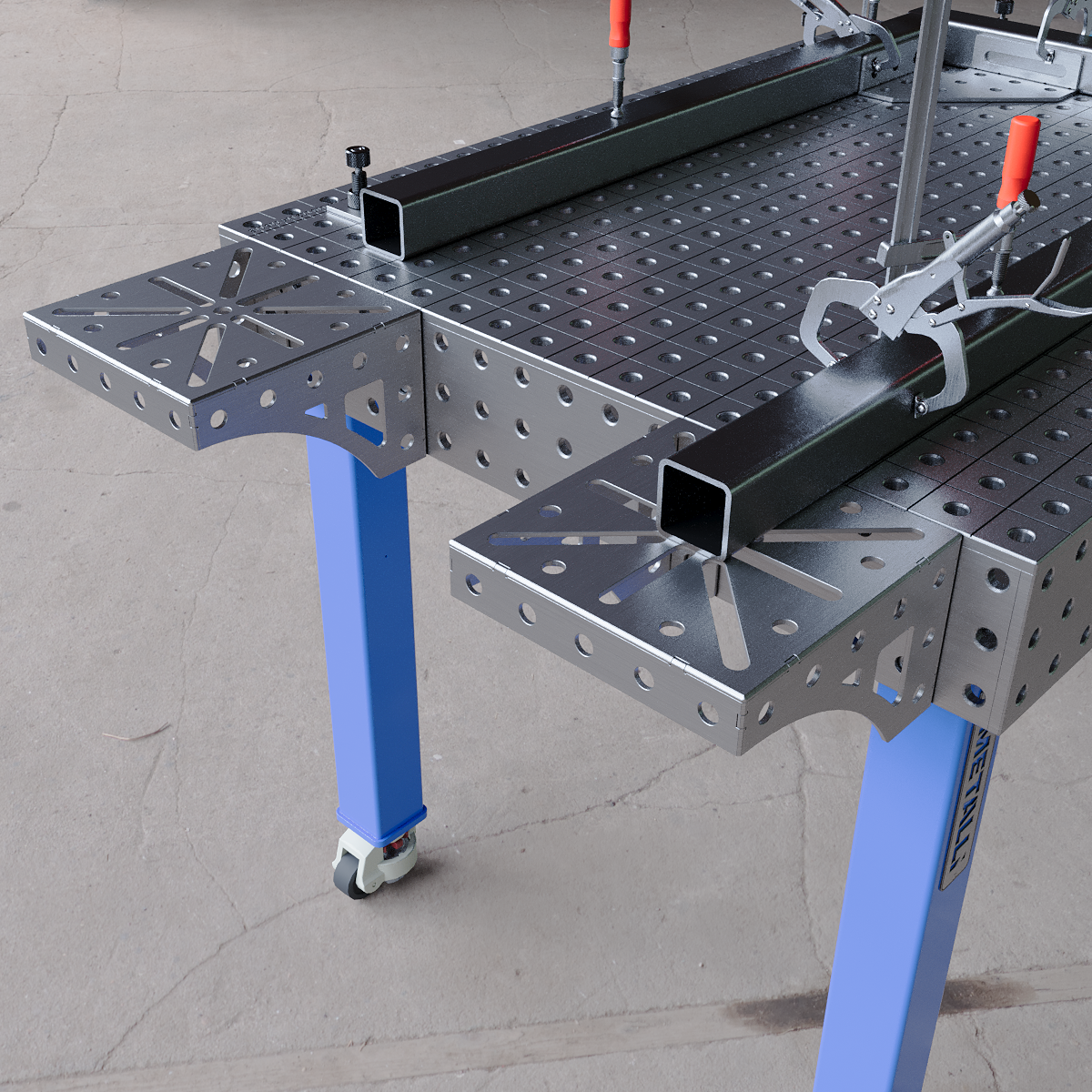 Vise Mount 01 250х250х150 4 mm Estensione del banco da lavoro 