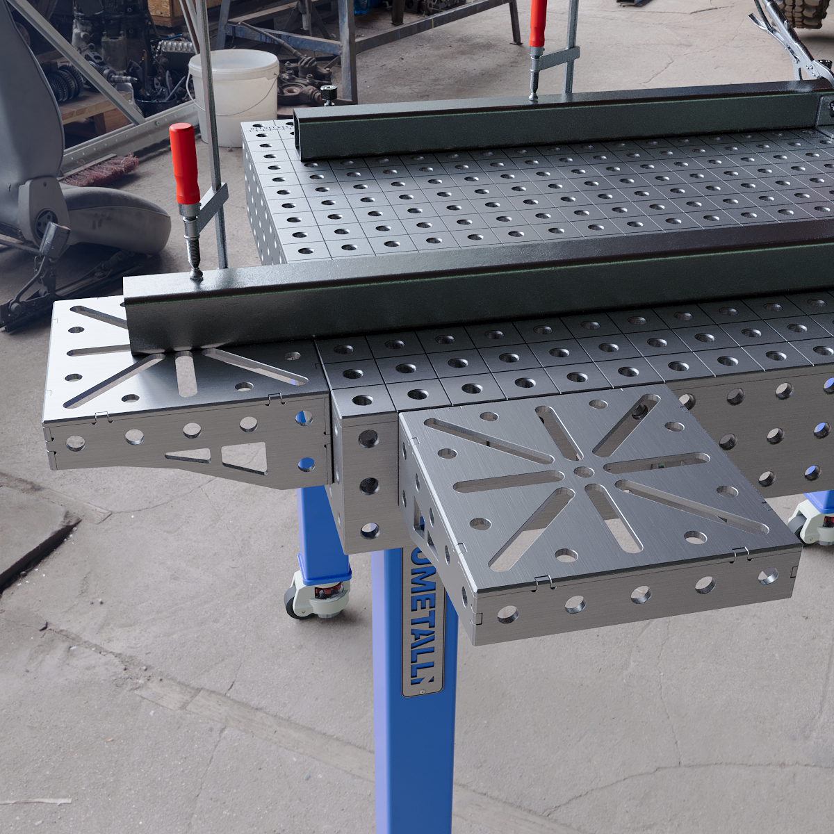 Vise Mount 01 250х250х150 4 mm Estensione del banco da lavoro 