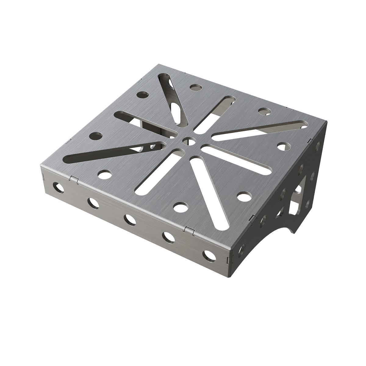 Vise Mount 01 250х250х150 4 mm Estensione del banco da lavoro 