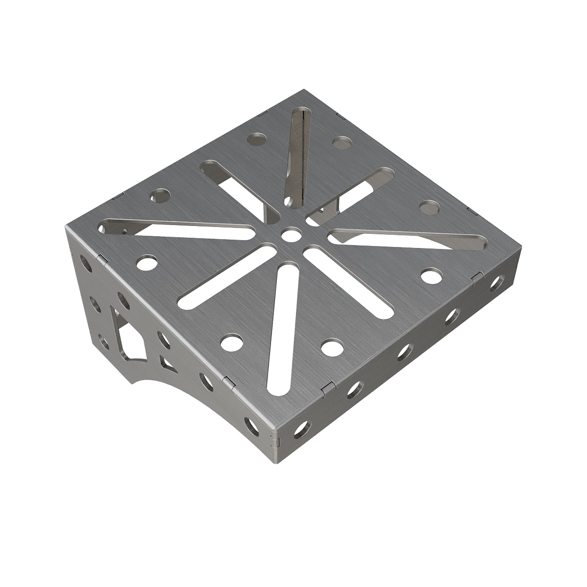 Vise Mount 01 250х250х150 4 mm Estensione del banco da lavoro 