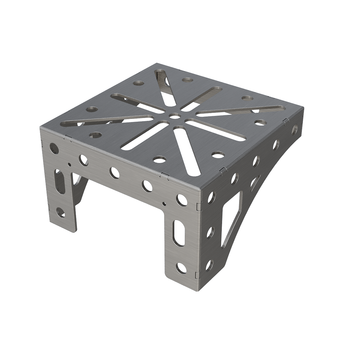 Vise Mount 01 250х250х150 4 mm Estensione del banco da lavoro 