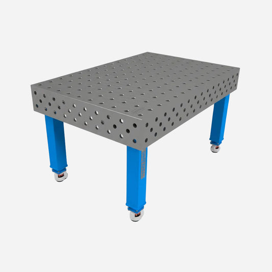 Welding Table ULTRA 15 1500×1000 Ø28 Grid 100×100 Mobile