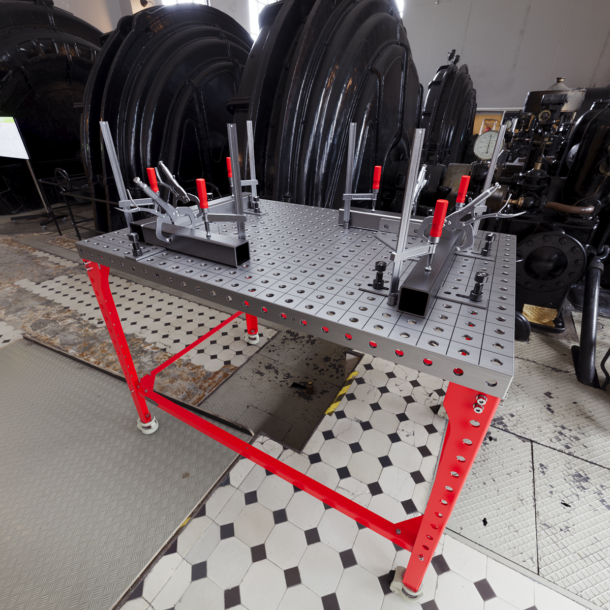 Tavolo da saldatura MasterPlat MAX 1200x800 Mobile 