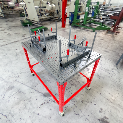 Tavolo da saldatura MasterPlat MAX 1200x800 Mobile 