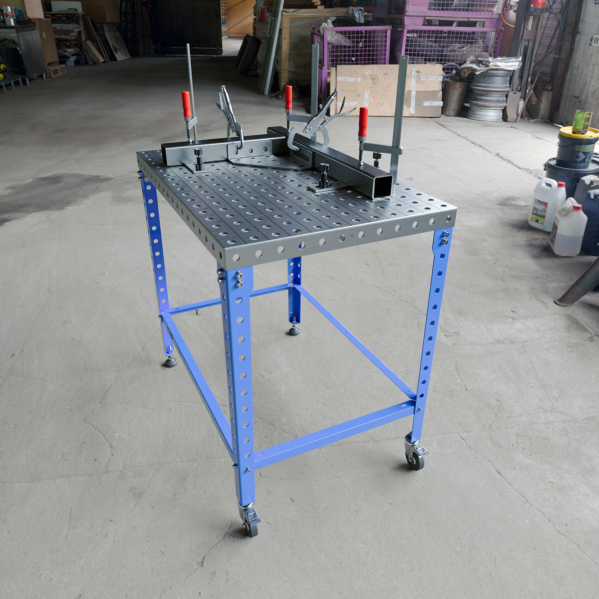 Table de soudage MasterPlat à deux roues 