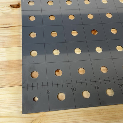 Piastra in acciaio inossidabile perforata 900x600 1mm per tavolo da saldatura 