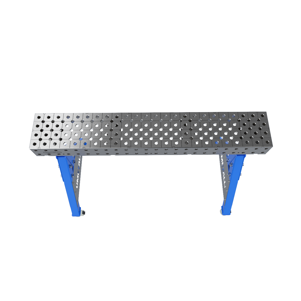 Support de soudage 1200x200x100 sur roues 
