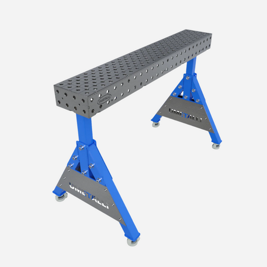 Supporto per saldatura 1200x200x100 su ruote 