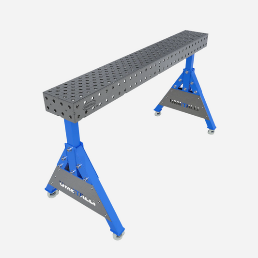 Supporto per saldatura 1450x200x100 su ruote 