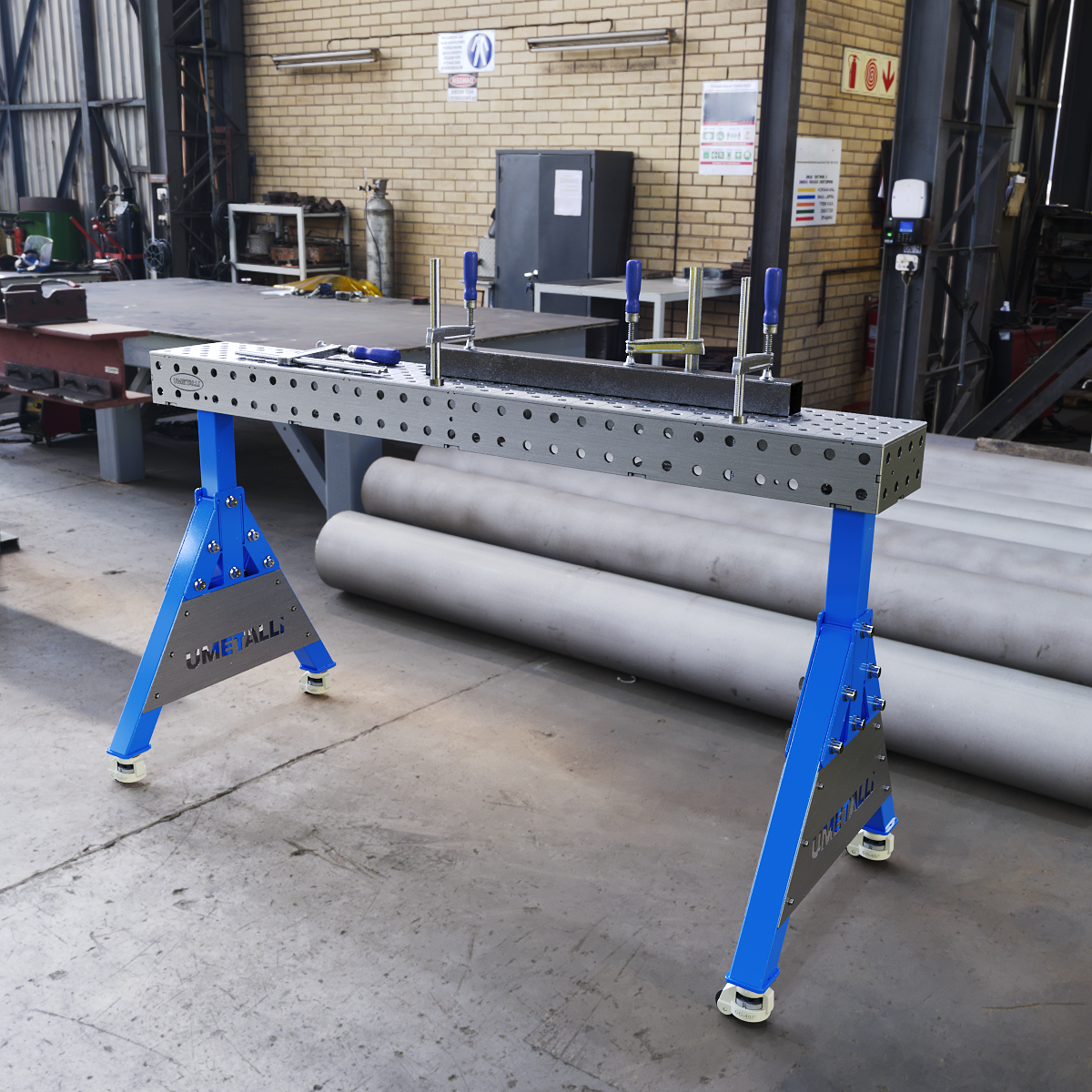 Welding Support 1500x200x100 on wheels