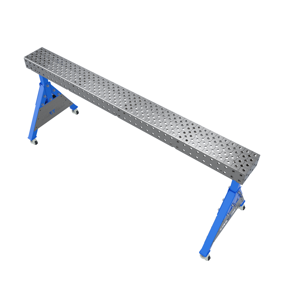 Supporto per saldatura 2000x200x100 su ruote 