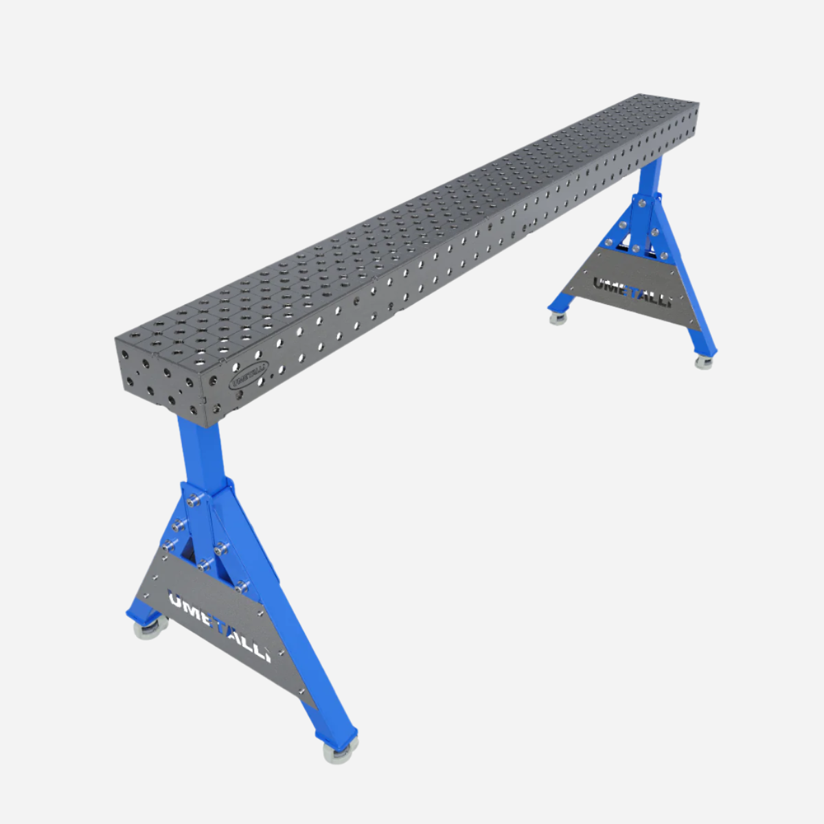 Supporto per saldatura 2000x200x100 su ruote 