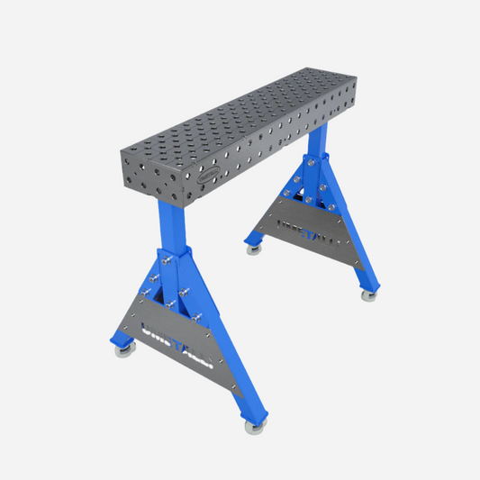 Supporto per saldatura 900x200x100 su ruote 