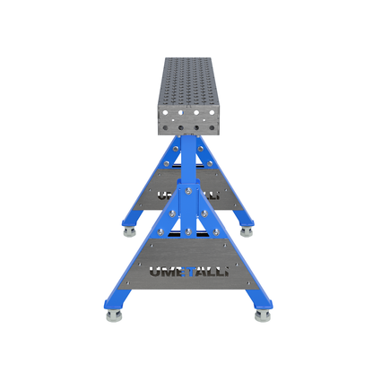 Supporto per saldatura 900x200x100 su ruote 