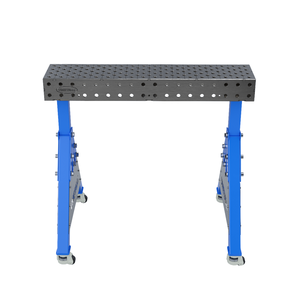 Supporto per saldatura 900x200x100 su ruote 