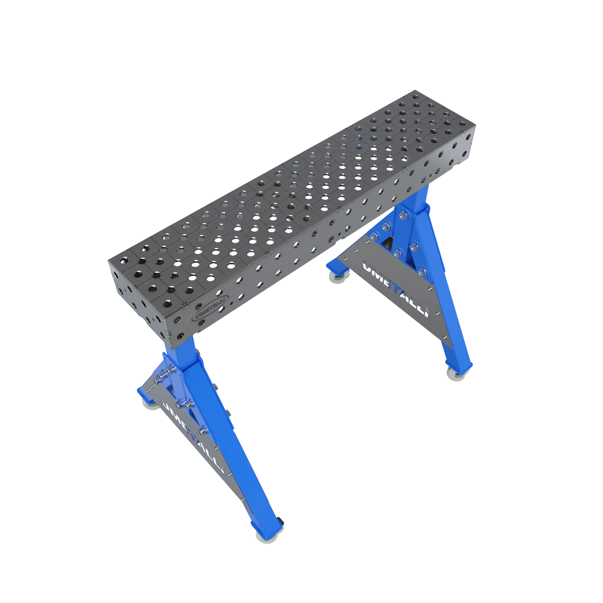 Supporto per saldatura 900x200x100 su ruote 