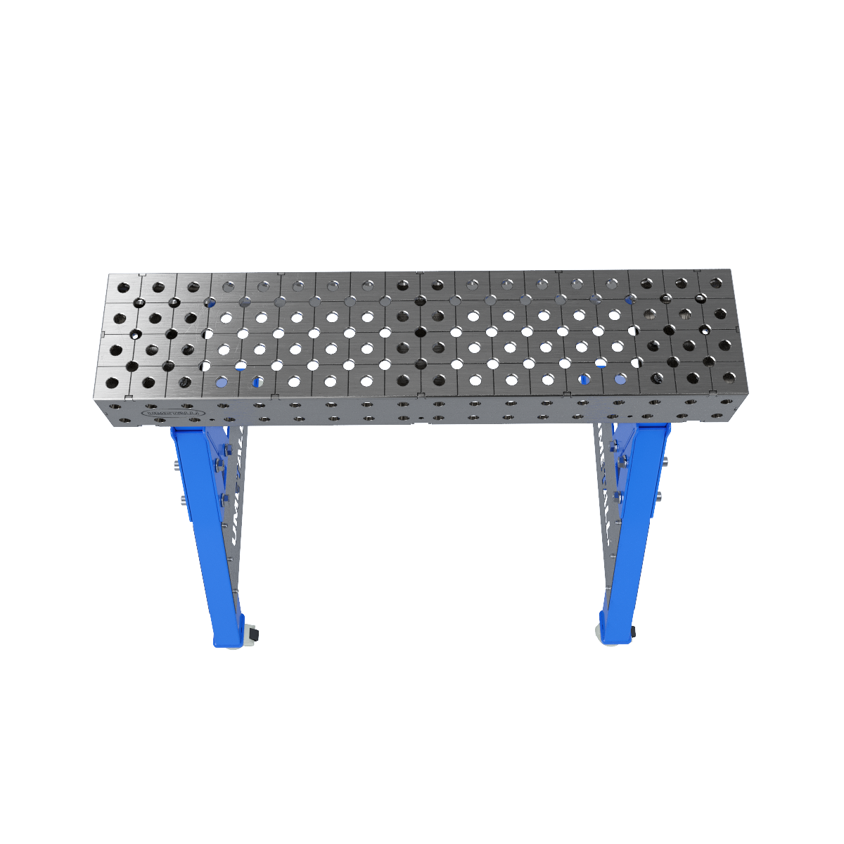 Supporto per saldatura 900x200x100 su ruote 